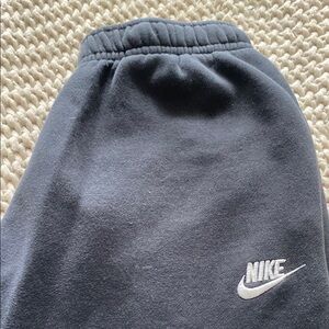 Nike Black Track Pants with Elastic Waistband